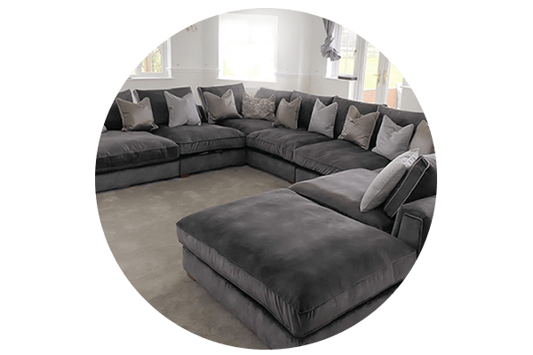 Build your own modular sofa that fits perfectly in your room.